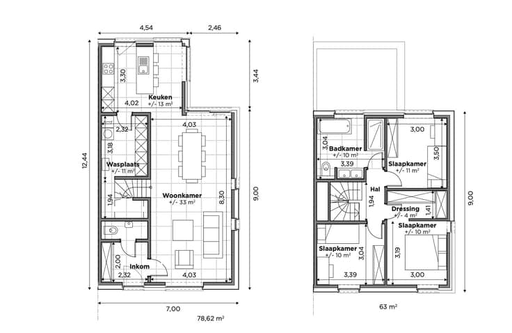South-oriented Building plot in quiet neighborhood near cent