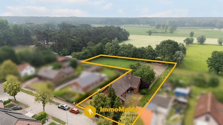 VERKOCHT - VILLA MET 4 SLAAPKAMERS EN TUIN&WEIDE (3314m²)...