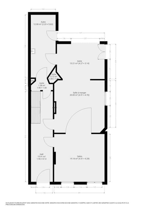 MAISON DE MAÎTRE 4CH - JARDIN - VERVIERS - PEB C