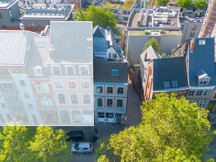 Residential and commercial building, Rue de la Montagne