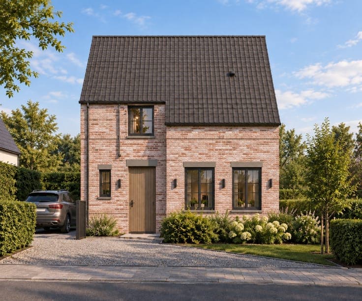 Te koop, Landelijke nieuwbouwwoning op het dorpsplein van...
