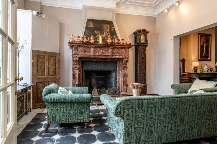 A charming historic commercial property with a house and ...