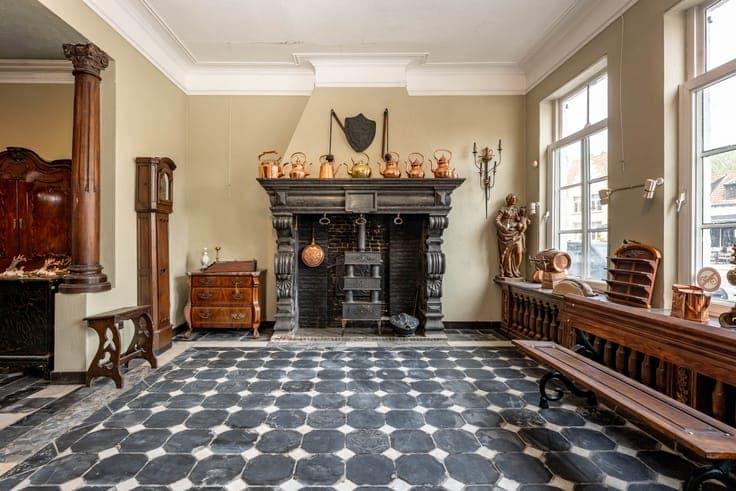 A charming historic commercial property with a house and ...