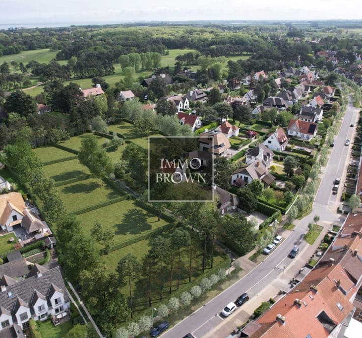 Villa to be built for sale Knokke Zoute Magere Schorre lot 4