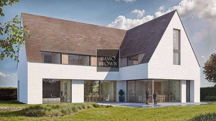 Villa to be built for sale Knokke Zoute Magere Schorre lot 4