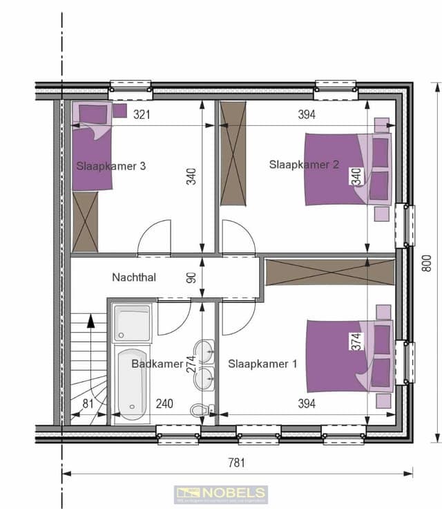 Te koop, nieuw te bouwen halfopen woning op 722m² te Elle...