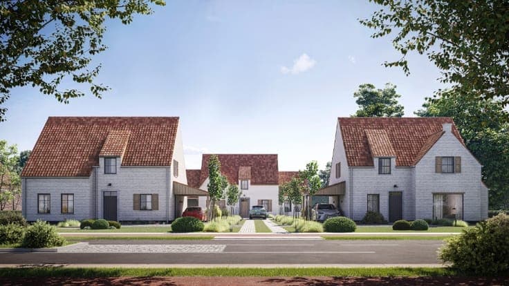 Charmante zuidgerichte villa - afwerking op maat