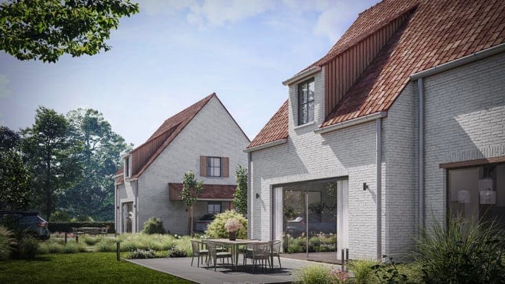 Charmante zuidgerichte villa - afwerking op maat