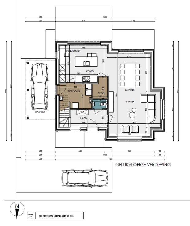 Charmante zuidgerichte villa - afwerking op maat