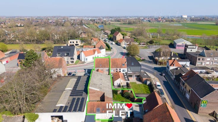 RUIME WONING | 4 KAMERS | MAGAZIJN | 610 M²