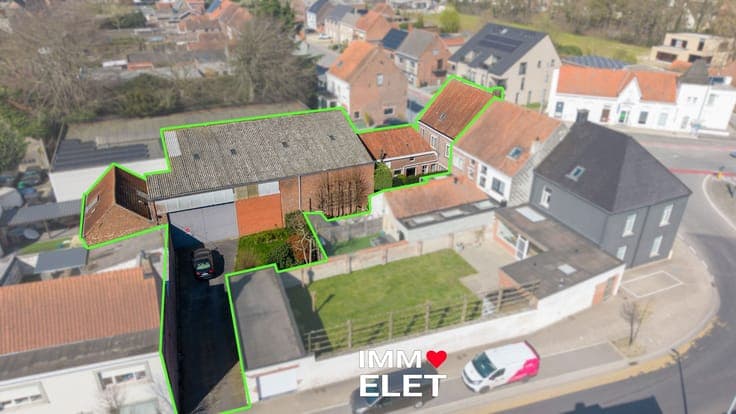 RUIME WONING | 4 KAMERS | MAGAZIJN | 610 M²