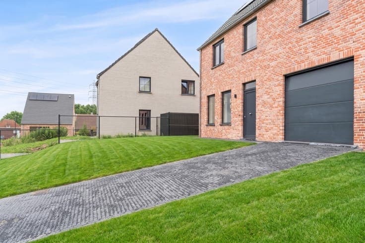 Prachtige alleenstaande nieuwbouwwoning te Hooglede