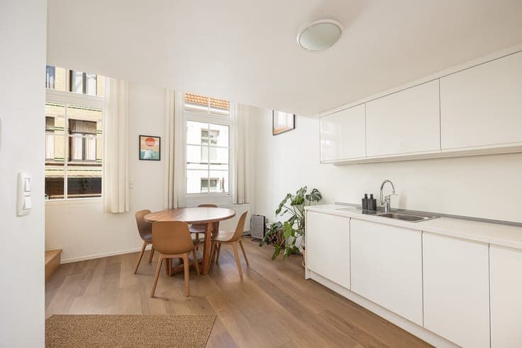 Instapklare stadswoning met garage en 2 slaapkamers