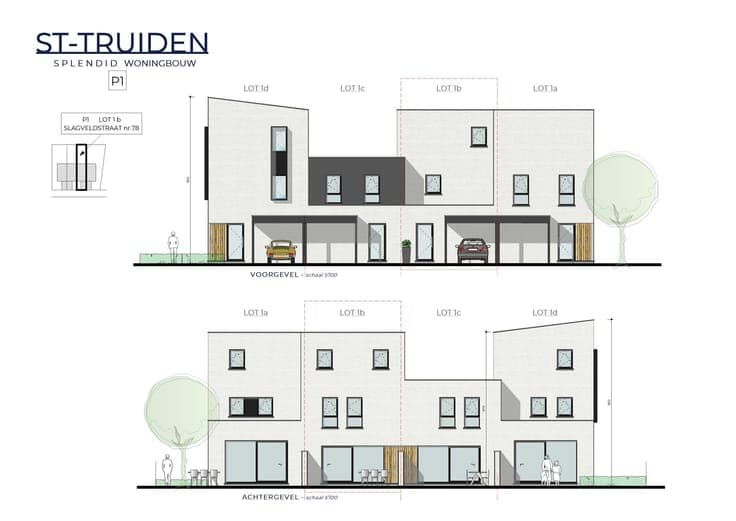 Lot 1B Prachtige bloesemwoning in Sint-Truiden
