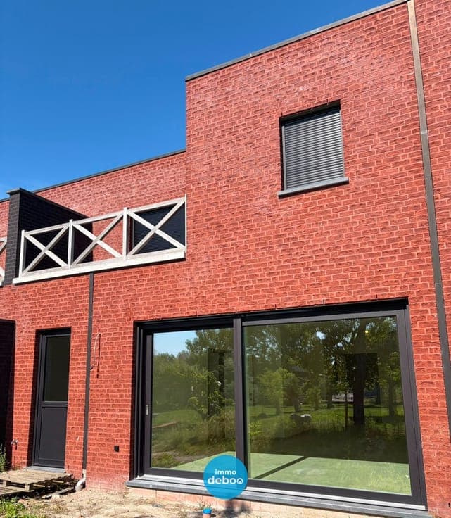 Prachtige ruime nieuwbouwwoning te Slijpe