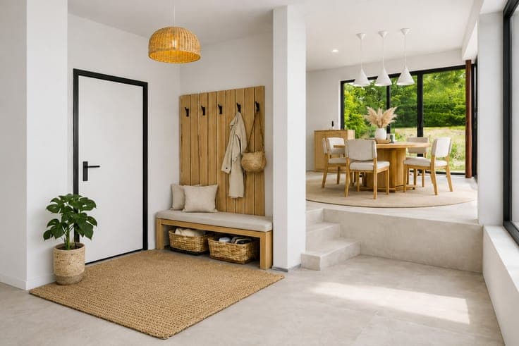 Architectural new build home with a loft, 4 bedrooms, and a