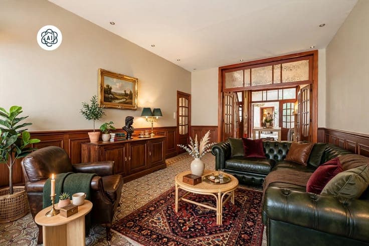 Charming townhouse with a garden and garage in Ronse