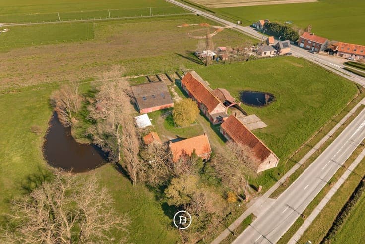 Farmhouse with approved building plans