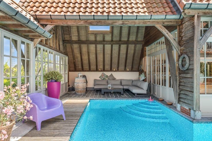 Villa met zwembad en prachtige tuin te Herk-de-Stad