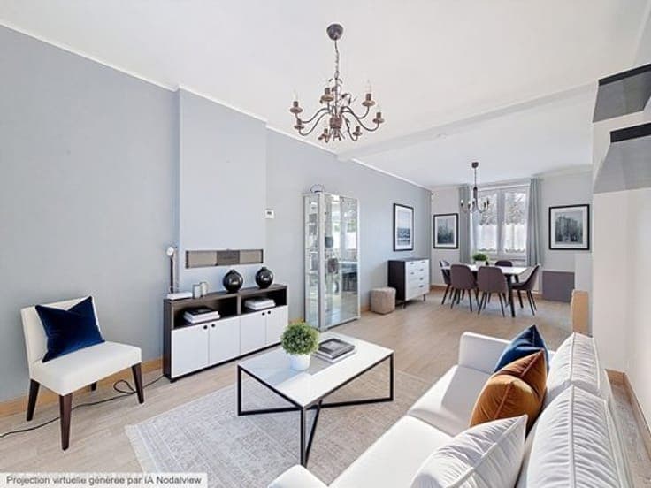 House 4 facades - ± 100m² - 2 bedrooms + cellars and attic !
