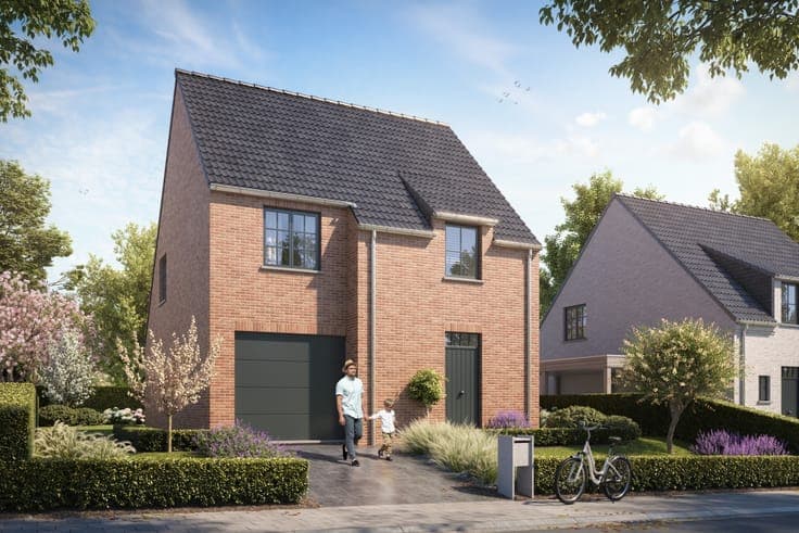 Alleenstaande nieuwbouwwoning in Hooglede
