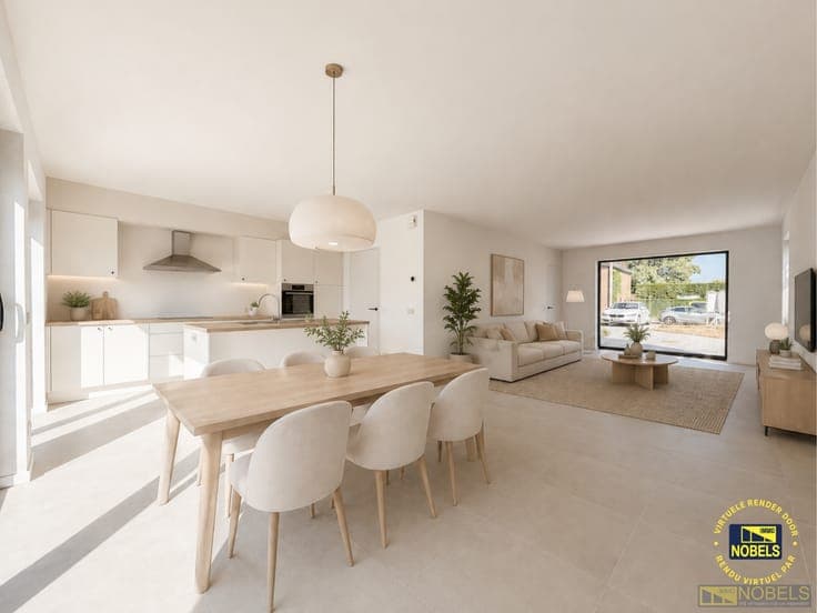 Te koop, landelijke nieuwbouwwoning (6% BTW) met zuidgeri...