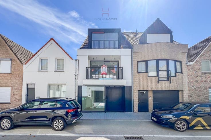 Ruime nieuwbouwwoning in Oud-Knokke