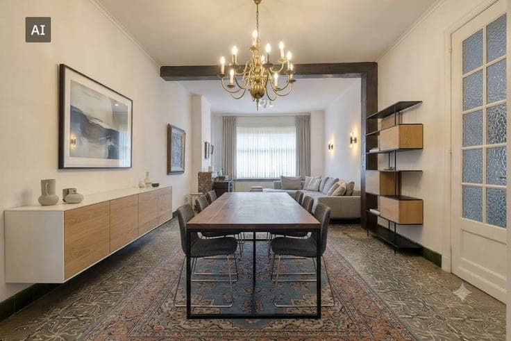 Very spacious house (282m²) with EPC C in Roeselare