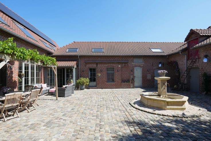 Square Farmhouse with Home and 2 Apartments