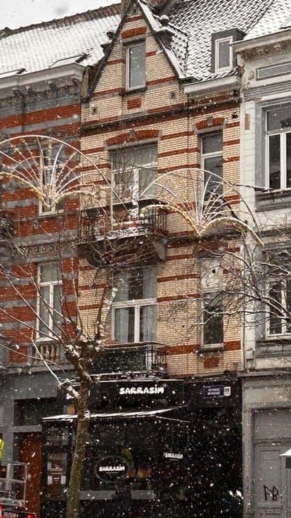 Mixed-use building with magnificent restaurant and triplex
