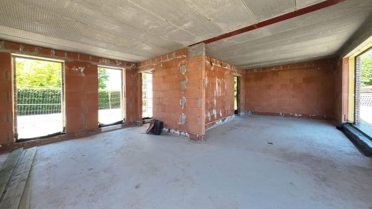 Landelijk gelegen nieuwbouw woning te Oostnieuwkerke