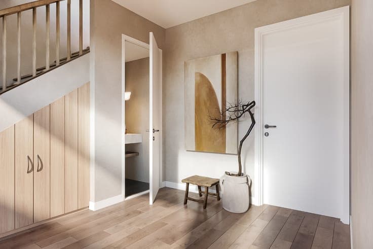 Landelijk gelegen nieuwbouw woning te Oostnieuwkerke