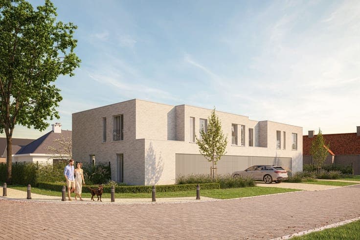 Energieneutrale halfopen woning met 4 slaapkamers in Zwij...