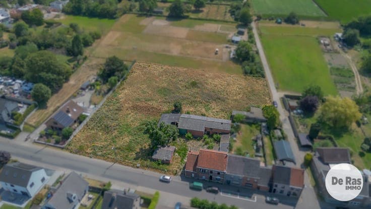 LEDE - Unieke projectgrond met twee woningen op +- 57are