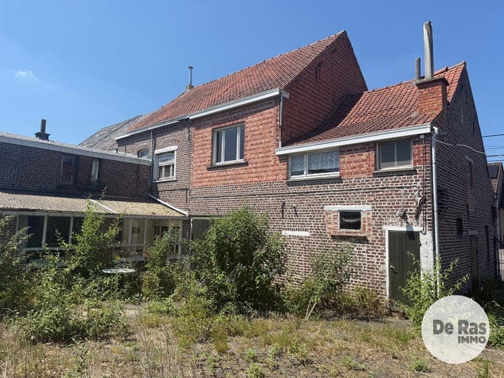 LEDE - Unieke projectgrond met twee woningen op +- 57are