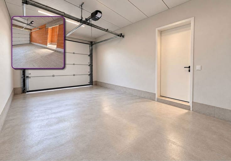 New-build property with three external walls, structural wor
