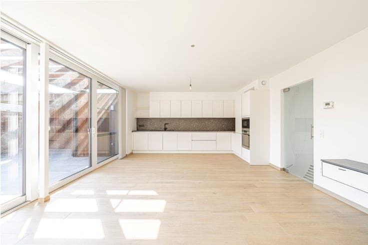Recent semi-detached house with EPC A, 3 bedrooms, garden,