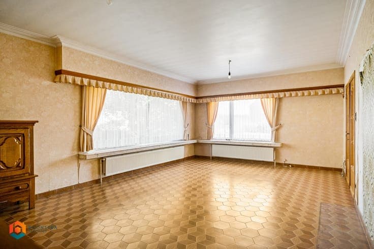Landelijke woning met 3 slpkrs en tuin op perceel van 199...