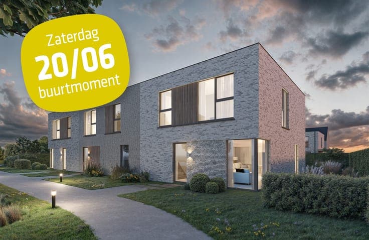 Energiezuinige nieuwbouw met 3 slaapkamers