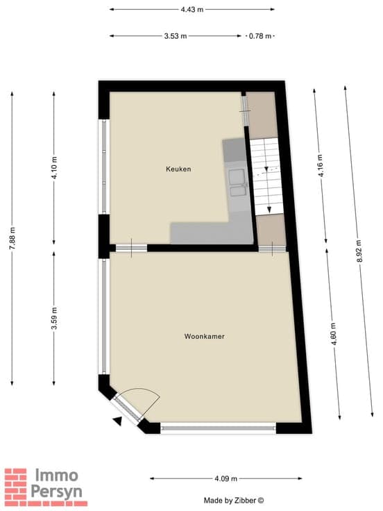 Karaktervolle hoekwoning vol potentieel in centrum Scherp...