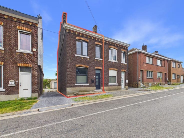 ENGIS – 3-FACADE HOUSE – 3 BEDROOMS – GARDEN & GARAGE