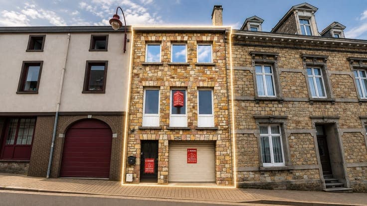 3-bedroom house with garden in the centre of Vielsalm