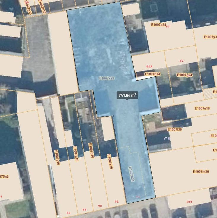 New construction project for sale in the center of Menen