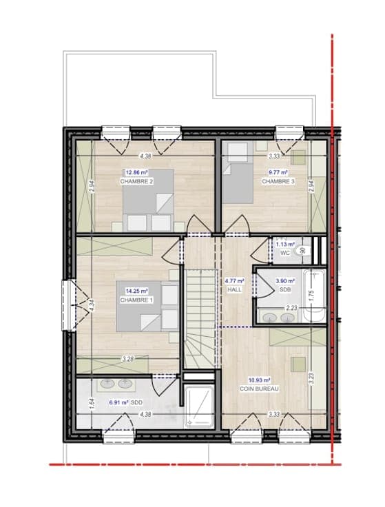 NEWLY BUILT 3-BEDROOM HOUSE WITH GARDEN – EPC A
