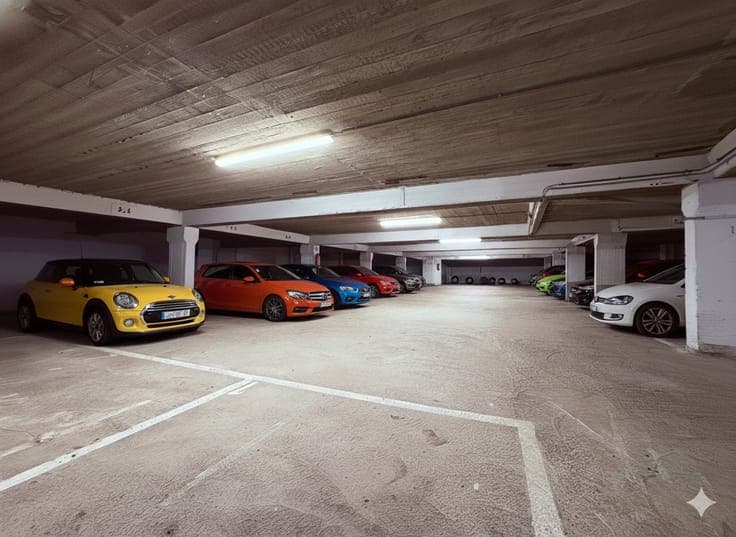 Luxor Parking: 60 parking spaces 5 motorcycle spaces 1 stora