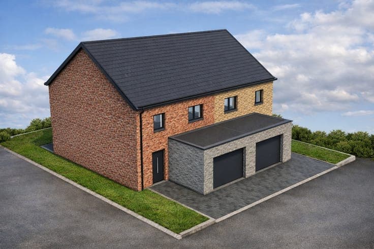 PROJET NEUF - 3CH - TERRASSE - JARDIN - PEB A