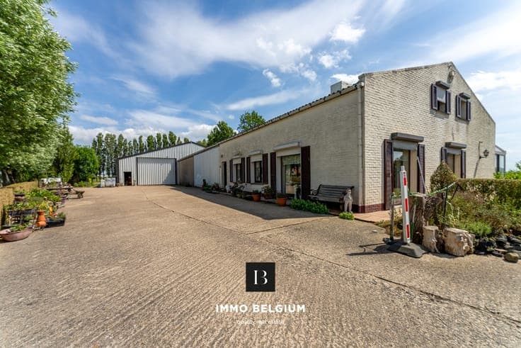 Woning met loods te Sluizestraat - Klemskerke