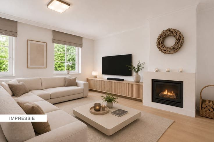 Timeless villa with south-facing garden on approximately 2,