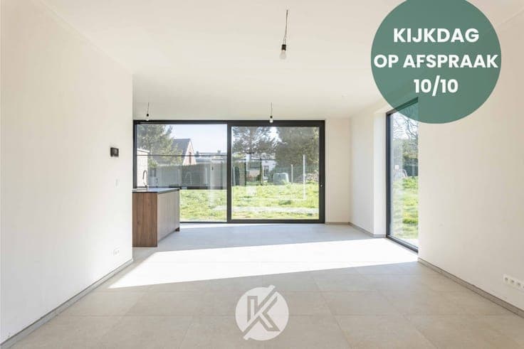 Nieuwbouwwoning op gunstige ligging