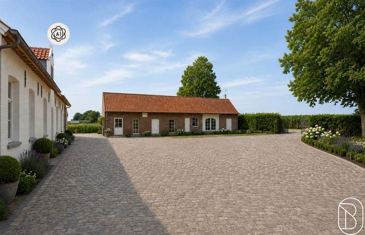 Uniek casco-landhuis met bijgebouw en vijver op TOP ligging!